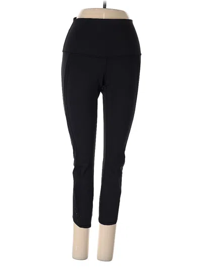 Pre-owned Lululemon Athletica Active Pants In Black