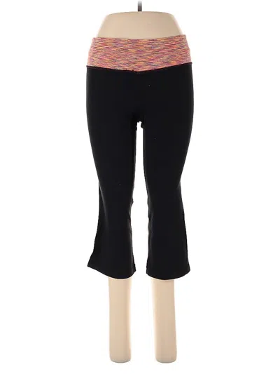 Pre-owned Lululemon Athletica Active Pants In Black