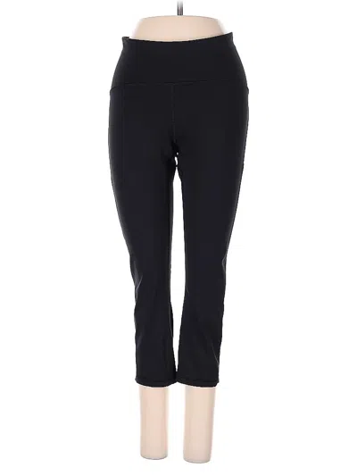 Pre-owned Lululemon Athletica Active Pants In Black