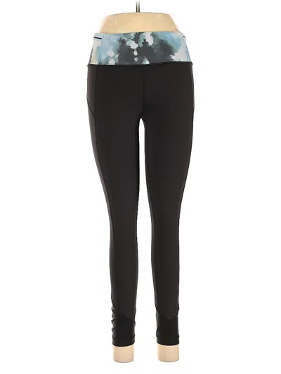 Pre-owned Lululemon Athletica Active Pants In Black