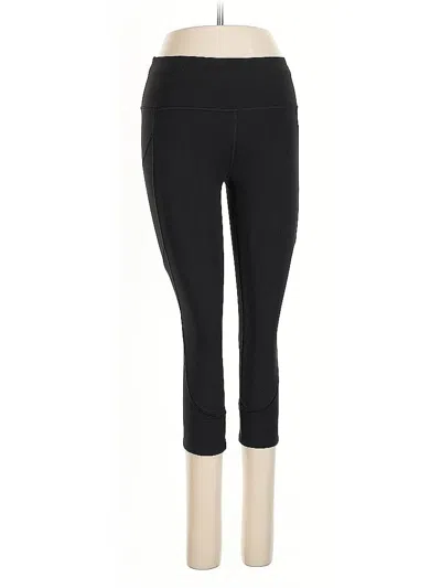 Pre-owned Lululemon Athletica Active Pants In Black