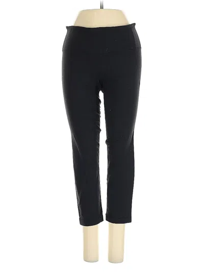Pre-owned Lululemon Athletica Active Pants In Black