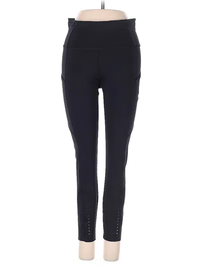 Pre-owned Lululemon Athletica Active Pants In Black