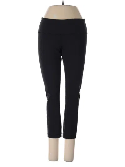 Pre-owned Lululemon Athletica Active Pants In Black