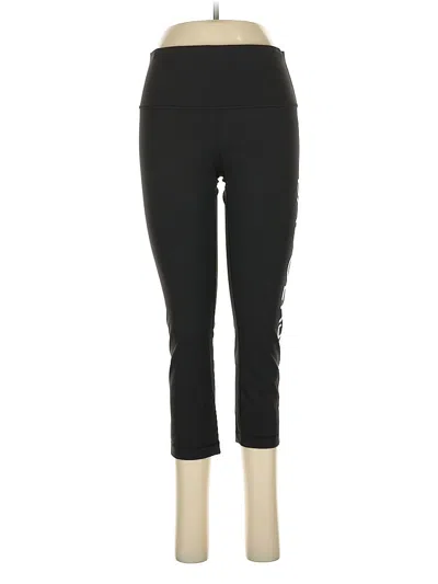 Pre-owned Lululemon Athletica Active Pants In Black