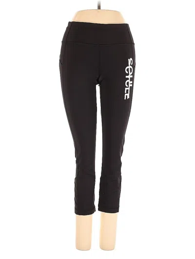 Pre-owned Lululemon Athletica Active Pants In Black