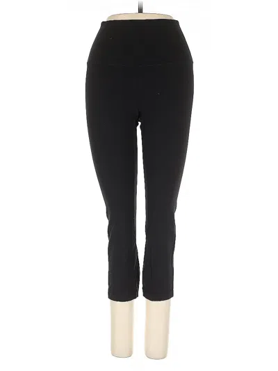 Pre-owned Lululemon Athletica Active Pants In Black
