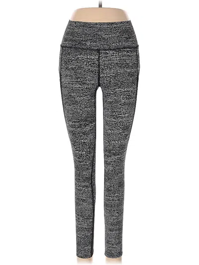 Pre-owned Lululemon Athletica Active Pants In Black