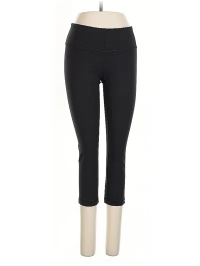 Pre-owned Lululemon Athletica Active Pants In Black