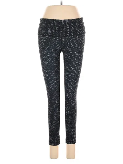 Pre-owned Lululemon Athletica Active Pants In Black