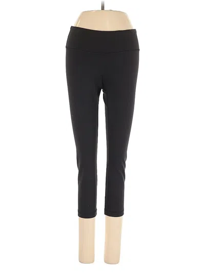 Pre-owned Lululemon Athletica Active Pants In Black