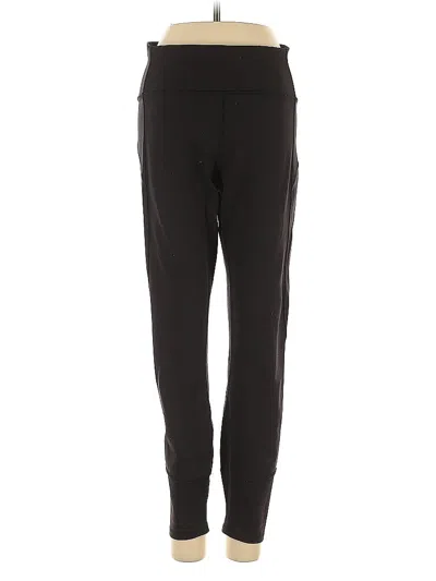 Pre-owned Lululemon Athletica Active Pants In Black