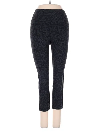 Pre-owned Lululemon Athletica Active Pants In Black