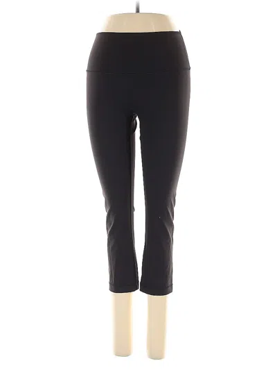 Pre-owned Lululemon Athletica Active Pants In Black
