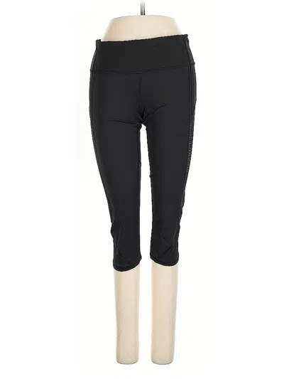 Pre-owned Lululemon Athletica Active Pants In Black