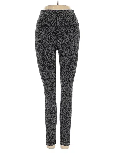 Pre-owned Lululemon Athletica Active Pants In Black