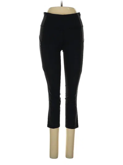 Pre-owned Lululemon Athletica Active Pants In Black