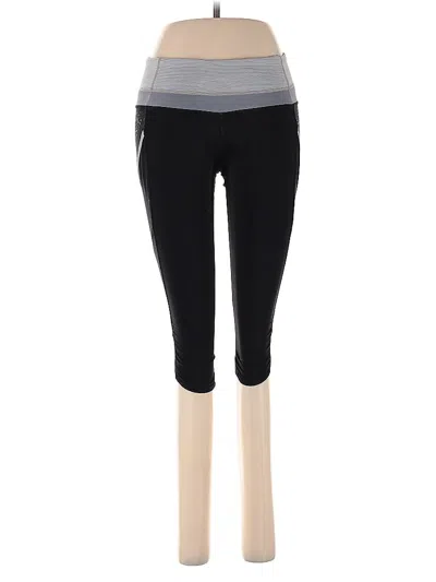 Pre-owned Lululemon Athletica Active Pants In Black