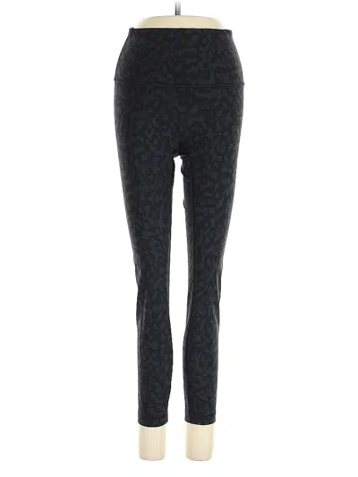 Pre-owned Lululemon Athletica Active Pants In Black