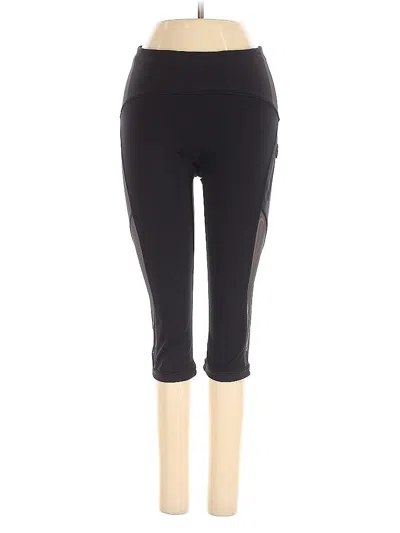 Pre-owned Lululemon Athletica Active Pants In Black