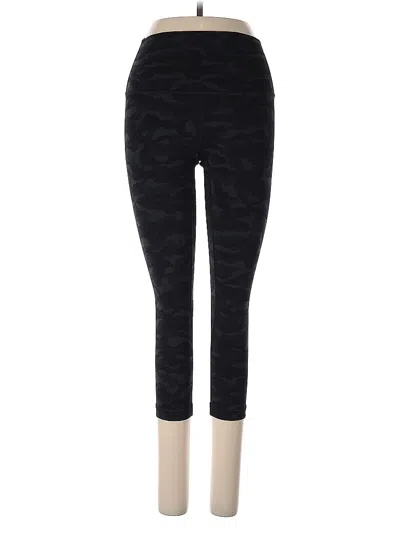 Pre-owned Lululemon Athletica Active Pants In Black