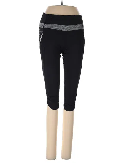 Pre-owned Lululemon Athletica Active Pants In Black