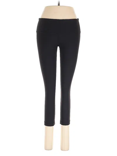 Pre-owned Lululemon Athletica Active Pants In Black