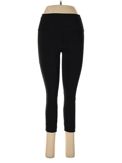 Pre-owned Lululemon Athletica Active Pants In Black