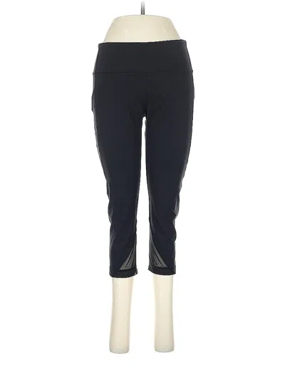 Pre-owned Lululemon Athletica Active Pants In Black