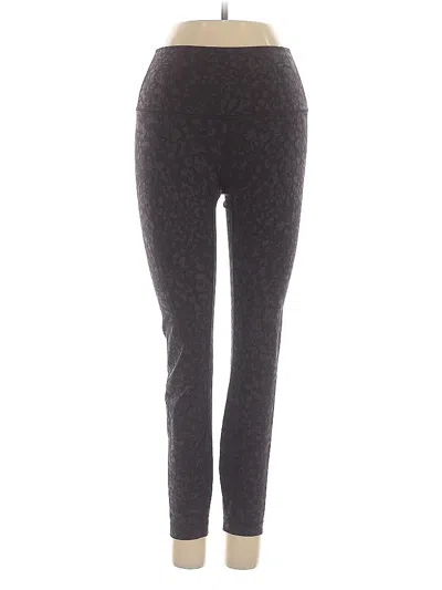 Pre-owned Lululemon Athletica Active Pants In Black