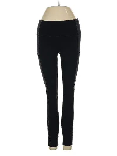Pre-owned Lululemon Athletica Active Pants In Black