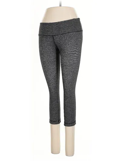 Pre-owned Lululemon Athletica Active Pants In Black