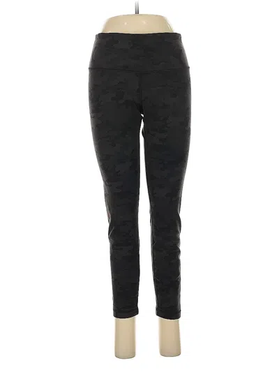 Pre-owned Lululemon Athletica Active Pants In Black