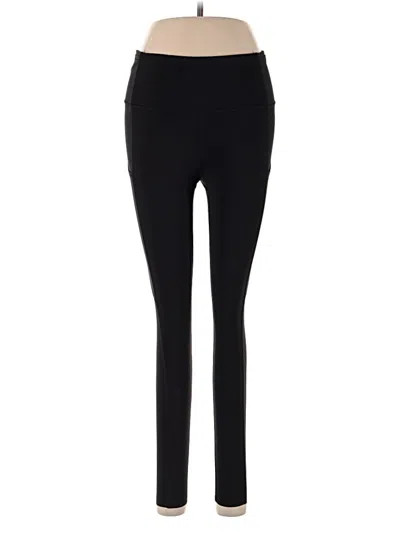 Pre-owned Lululemon Athletica Active Pants In Black