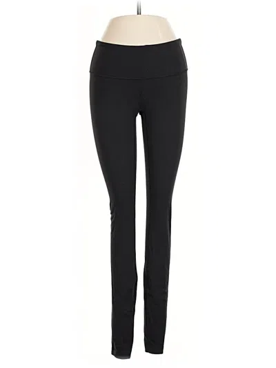 Pre-owned Lululemon Athletica Active Pants In Black