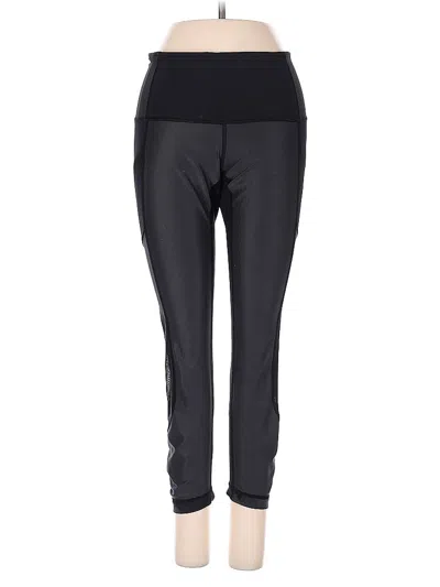 Pre-owned Lululemon Athletica Active Pants In Black