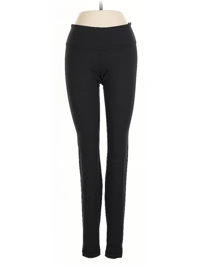 Pre-owned Lululemon Athletica Active Pants In Black