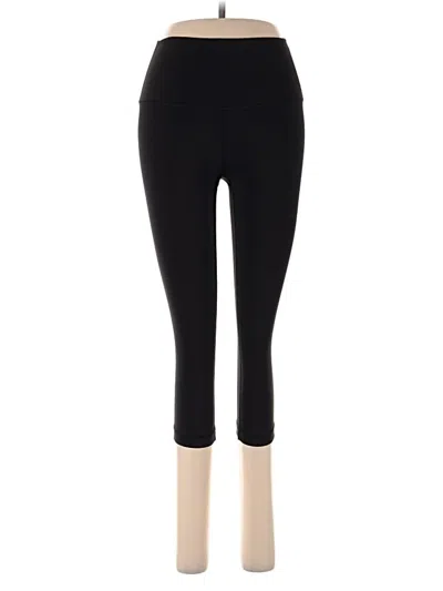 Pre-owned Lululemon Athletica Active Pants In Black