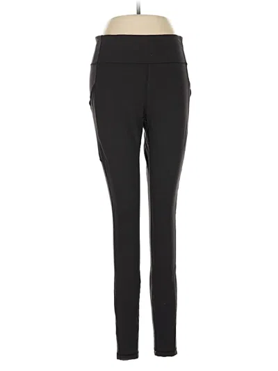 Pre-owned Lululemon Athletica Active Pants In Black