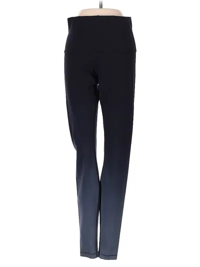 Pre-owned Lululemon Athletica Active Pants In Black