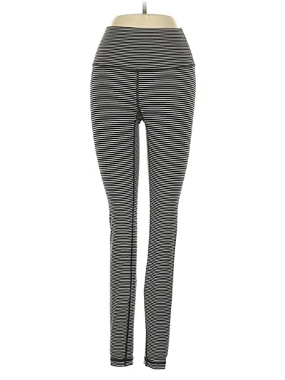 Pre-owned Lululemon Athletica Active Pants In Black