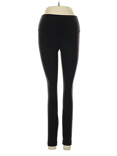 Pre-owned Lululemon Athletica Active Pants In Black