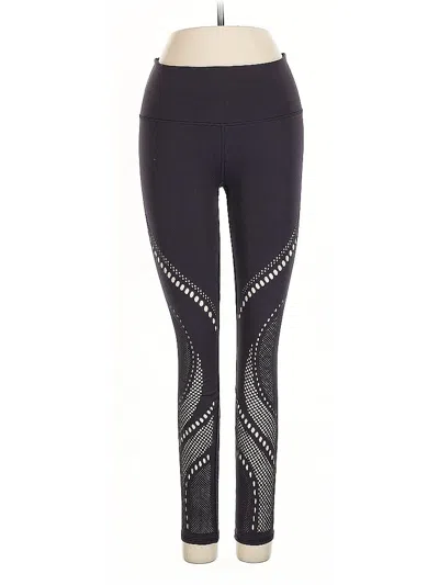 Pre-owned Lululemon Athletica Active Pants In Black