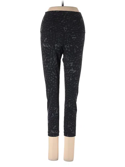 Pre-owned Lululemon Athletica Active Pants In Black