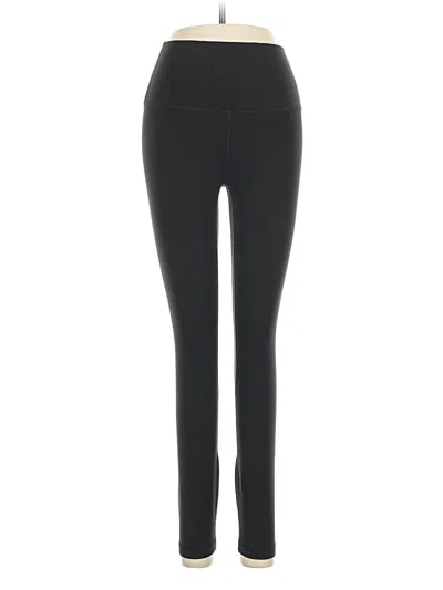 Pre-owned Lululemon Athletica Active Pants In Black