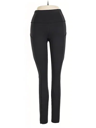 Pre-owned Lululemon Athletica Active Pants In Black