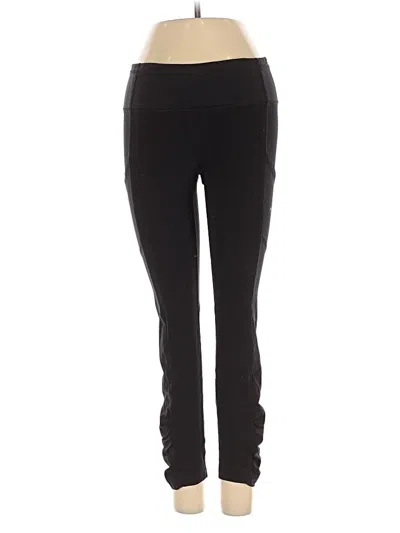 Pre-owned Lululemon Athletica Active Pants In Black