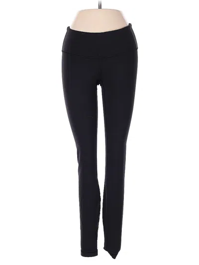 Pre-owned Lululemon Athletica Active Pants In Black