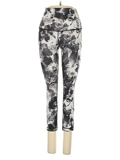 Pre-owned Lululemon Athletica Active Pants In Black