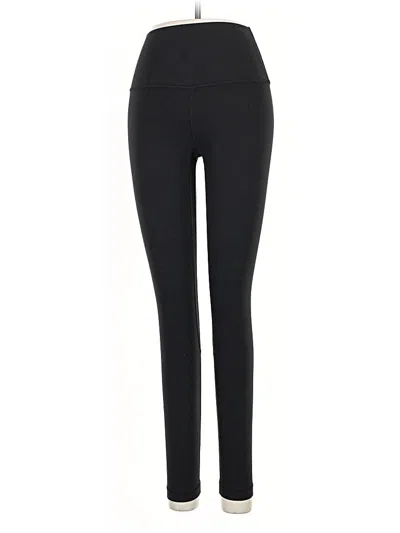 Pre-owned Lululemon Athletica Active Pants In Black